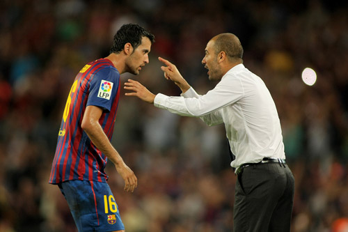 جوارديولا نسي نفسه وبوسكتش فخسر وضاع ?i=awaad%2fjosep-guardiola-sergio-busquets