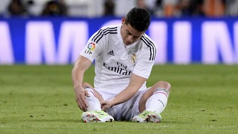 James Rodriguez injury may leave him out of the World Cup teams