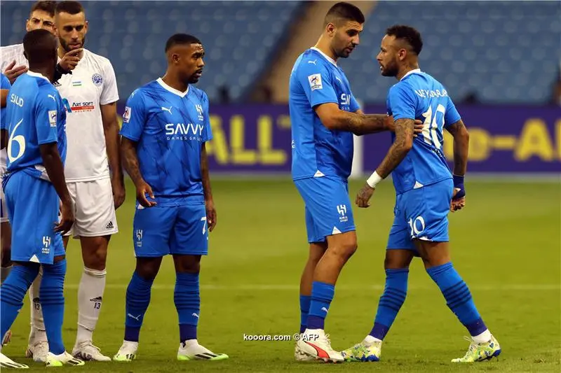 Neymar loses cool on AFC Champions League debut for Al-Hilal