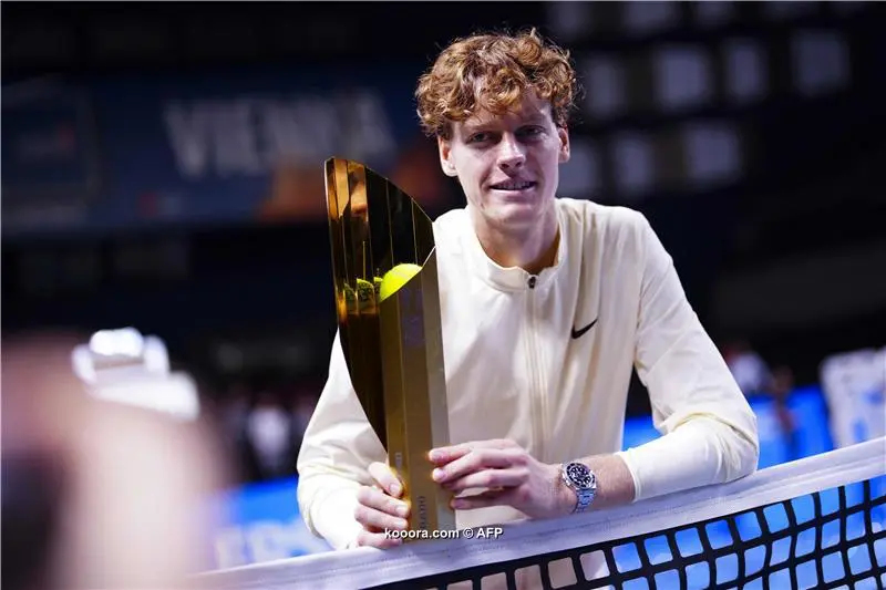 Relevant Tennis on X: JANNIK SINNER IS THE VIENNA OPEN CHAMPION