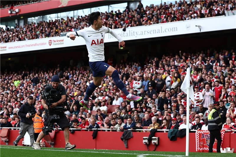 Arsenal vs Tottenham result: Son Heung-min double earns Spurs north London  deby draw