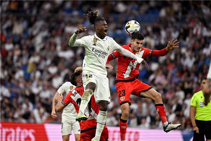 Real Madrid held by Rayo Vallecano, drops to second place