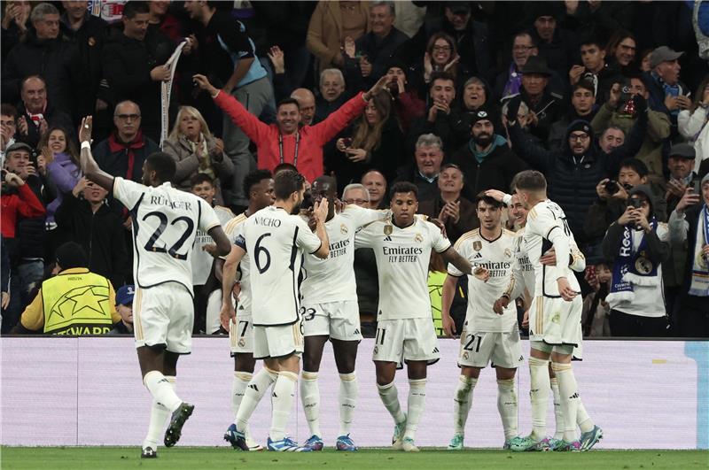 Real Madrid ease past Braga to reach Champions League last 16