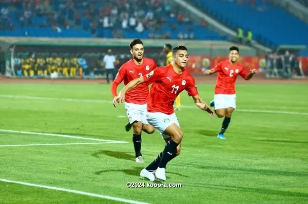 مصطفى محمد ينافس على لقب هداف أمم أفريقيا للشباب