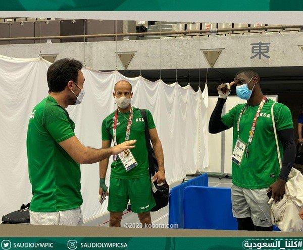لاعب الكاراتيه السعودي طارق حامدي