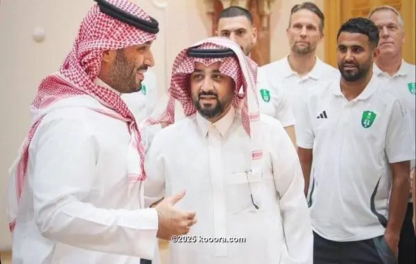 رياض محرز بعد لقاء الأمير محمد بن سلمان: شرف عظيم وليلة تاريخيّة