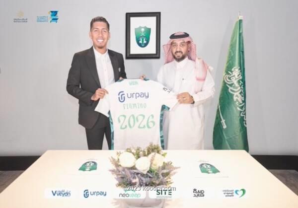 Official: Al-Ahli Jeddah signs Firmino