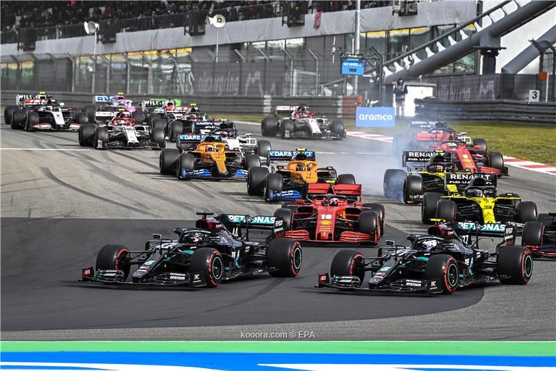 سباقات 1 2021 الفورمولا جدول حلبة سباقات
