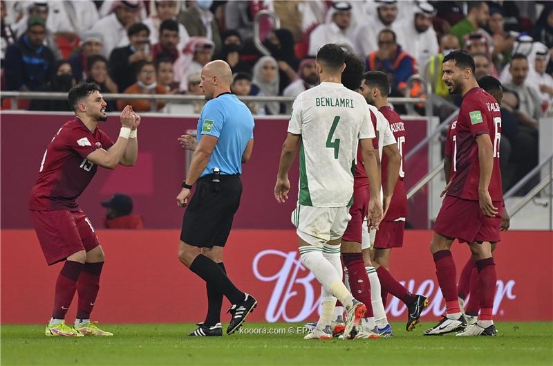الجزائر قطر و مباشر مباراة