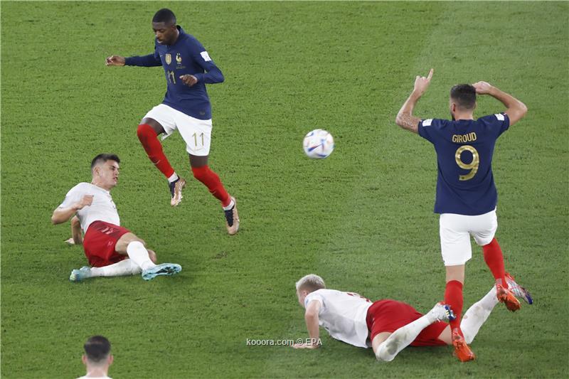 France into World Cup last 16 as Mbappe double sinks Denmark, Football