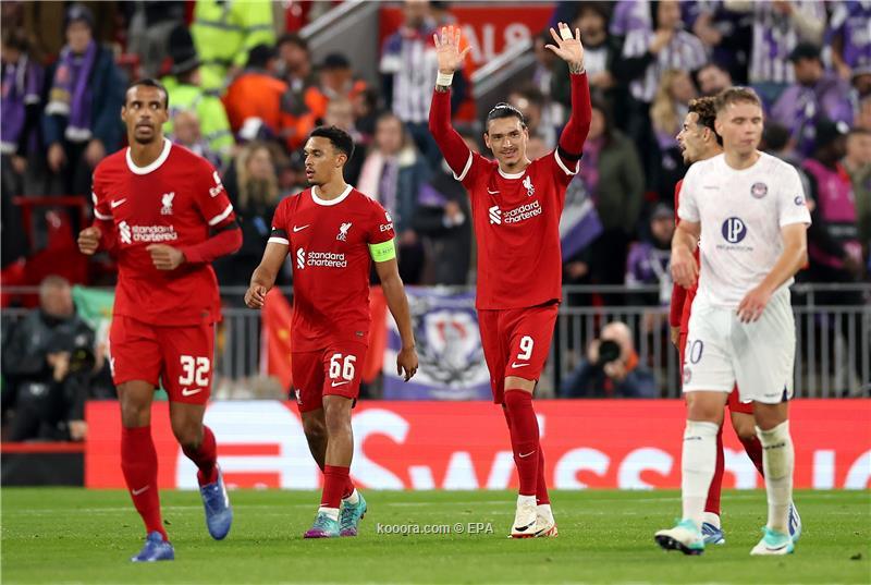 Liverpool vs Toulouse: Gravenberch makes his mark in five-star victory