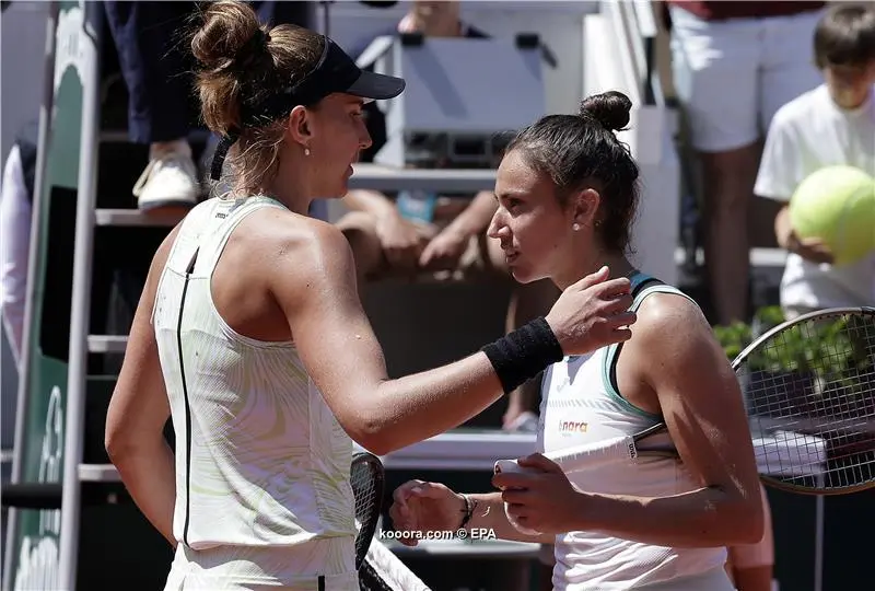 Beatriz Haddad Maia (BRA) celebrates during her win over Laura