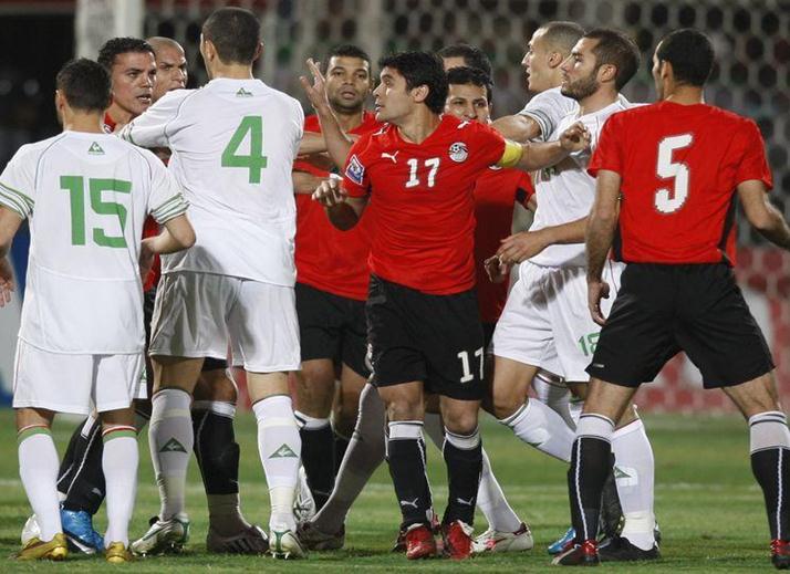 ومصر مباراة الجزائر أهداف مباراة