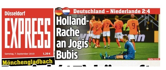 انتقام هولندا يهيمن على صحف ألمانيا Aaxxdusel