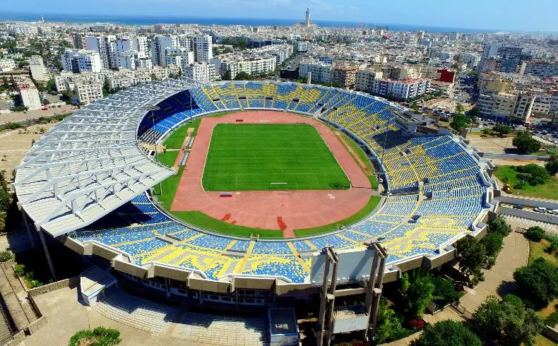 الملاعب الرياضية: المركب الرياضي محمد الخامس - المغرب