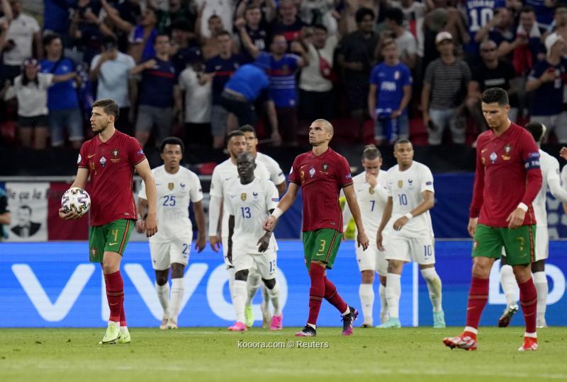 2021 مباراة فرنسا والبرتغال يلا كورة